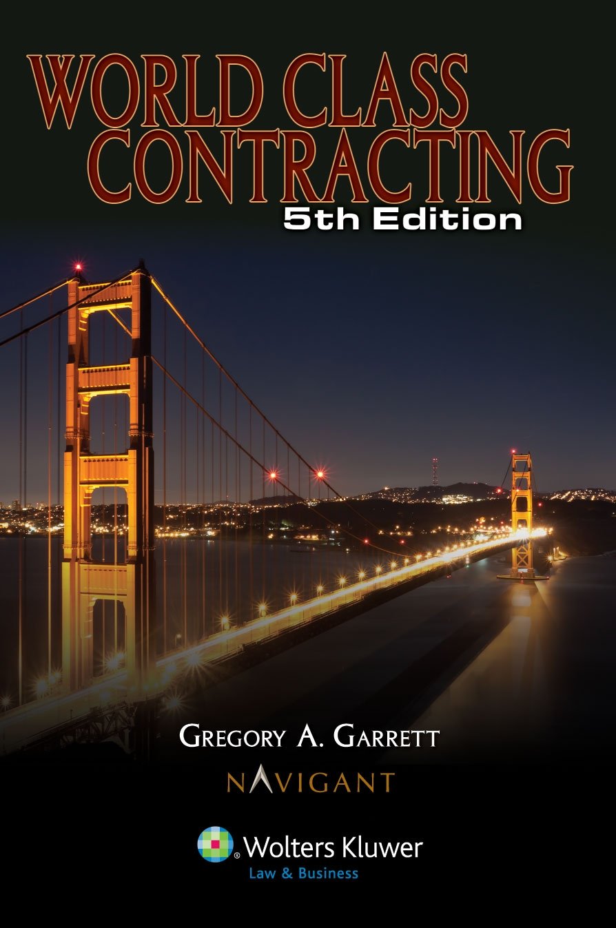 World Class Contracting, 5th Edition,Used