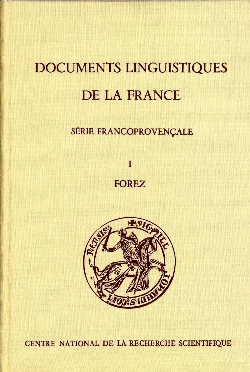 Documents linguistiques de la France T1,Used