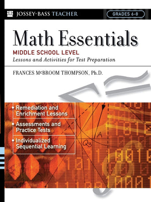 Math Essentials, Middle School Level: Lessons and Activities for Test Preparation,Used