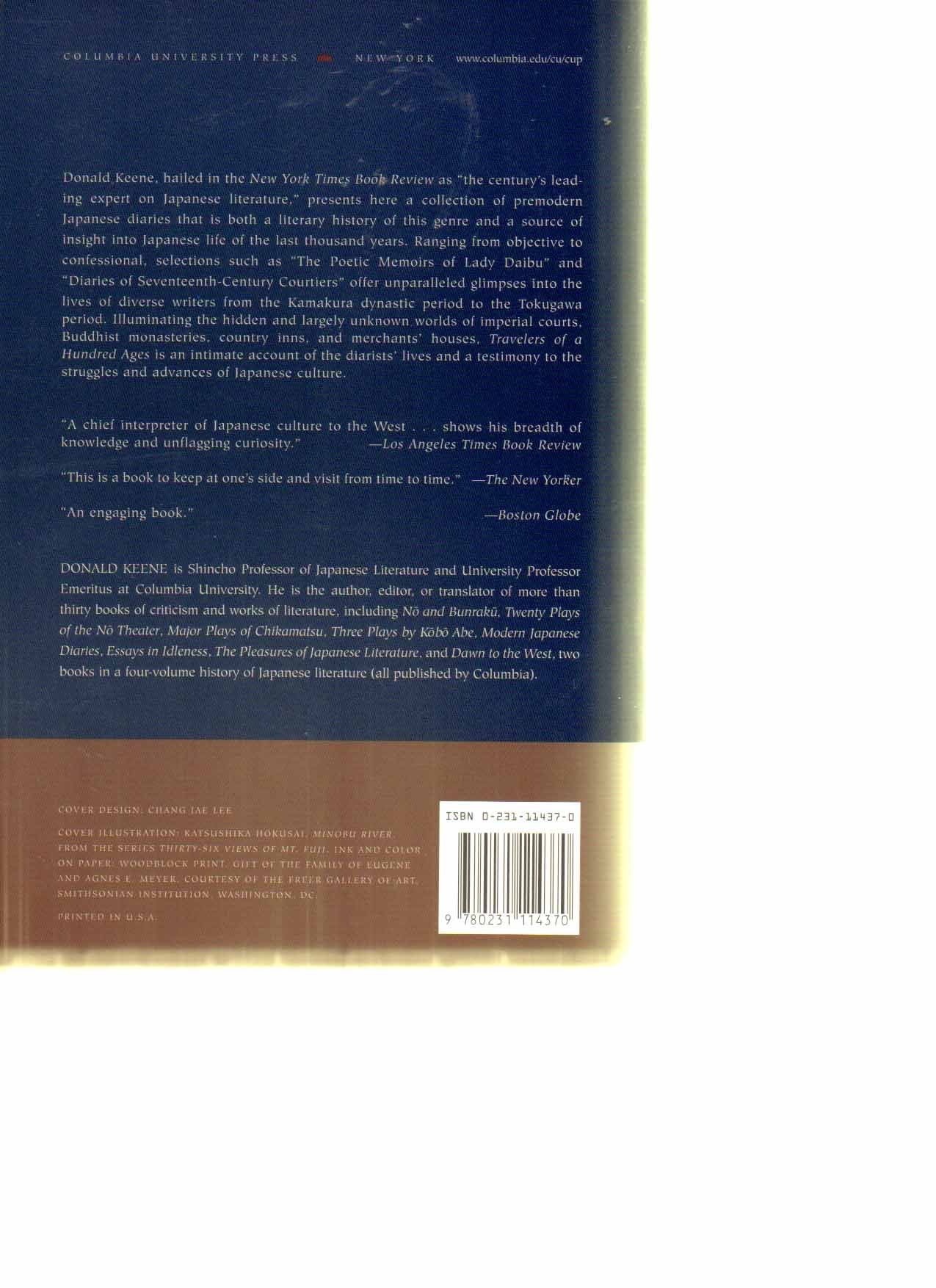 Travelers Of A Hundred Ages,New