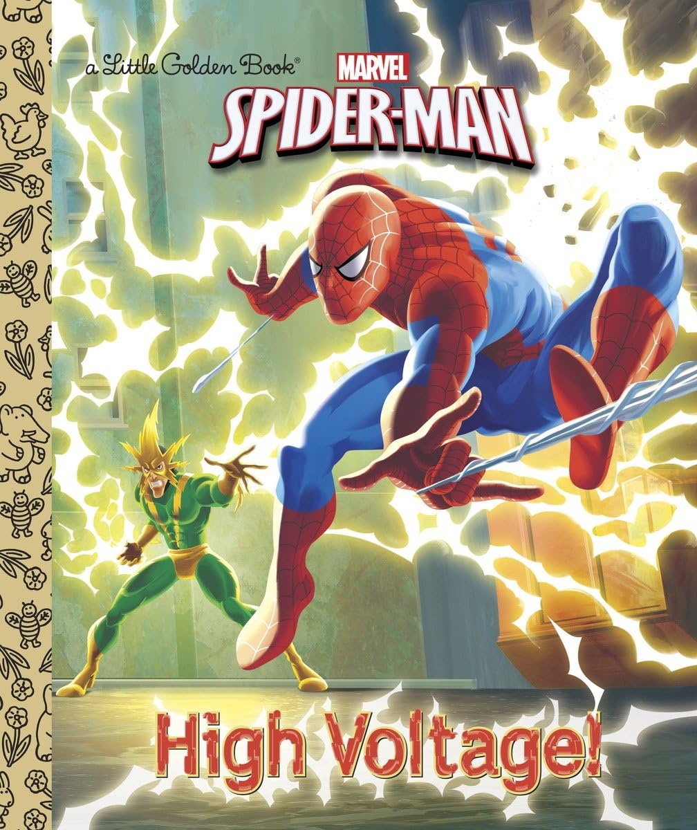 High Voltage! (Marvel: SpiderMan) (Little Golden Book),Used