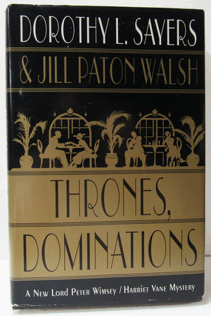 Thrones, Dominations: A Lord Peter Wimsey / Harriet Vane Mystery,Used