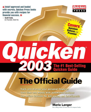 Quicken(R) 2003: The Official Guide,Used