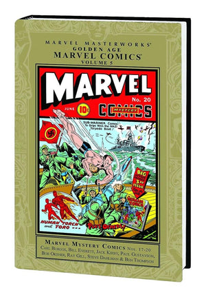 Marvel Masterworks 5: Golden Age Marvel Comics,New