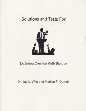 Solutions and Tests For Exploring Creation With Biology,Used