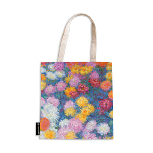 MonetS Chrysanthemums Canvas Bag By Paperblanks (MonetS Chrysanthemums): MonetS Chrysanthemums MonetS Chrysanthemums Can