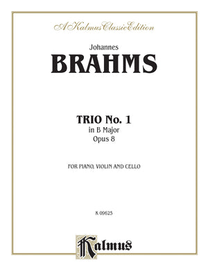Piano Trio No. 1 in B Major, Op. 8 (Kalmus Edition),Used