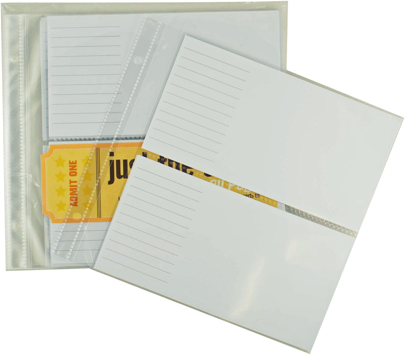 Just the Ticket Refill Sheets (8 inch x 8 inch refill),New