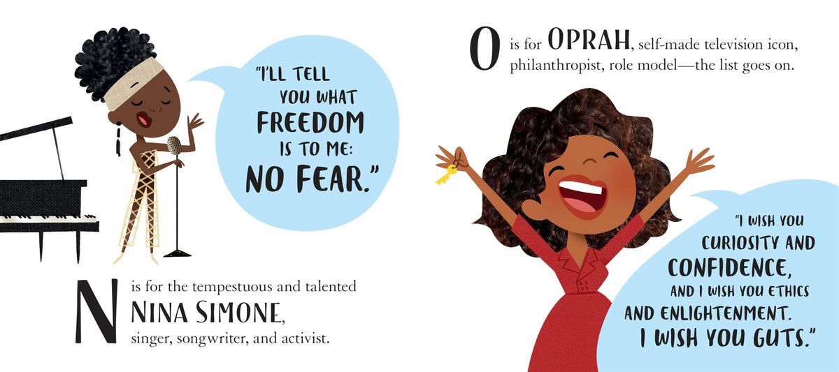 A Is for Awesome!: 23 Iconic Women Who Changed the World,New