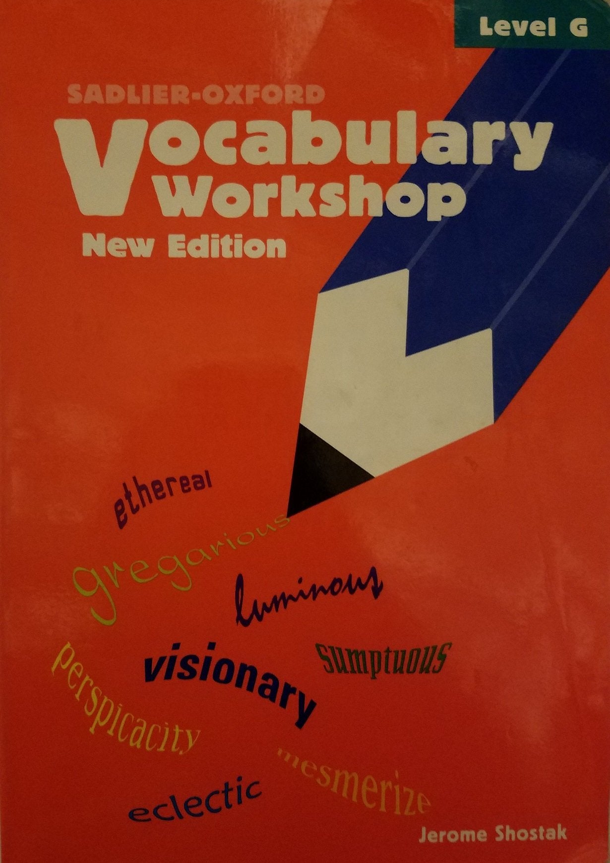 Vocabulary Workshop Level G Student 2005,Used