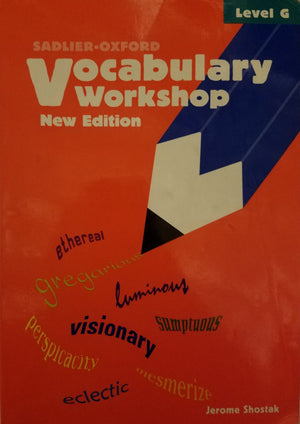 Vocabulary Workshop Level G Student 2005,Used