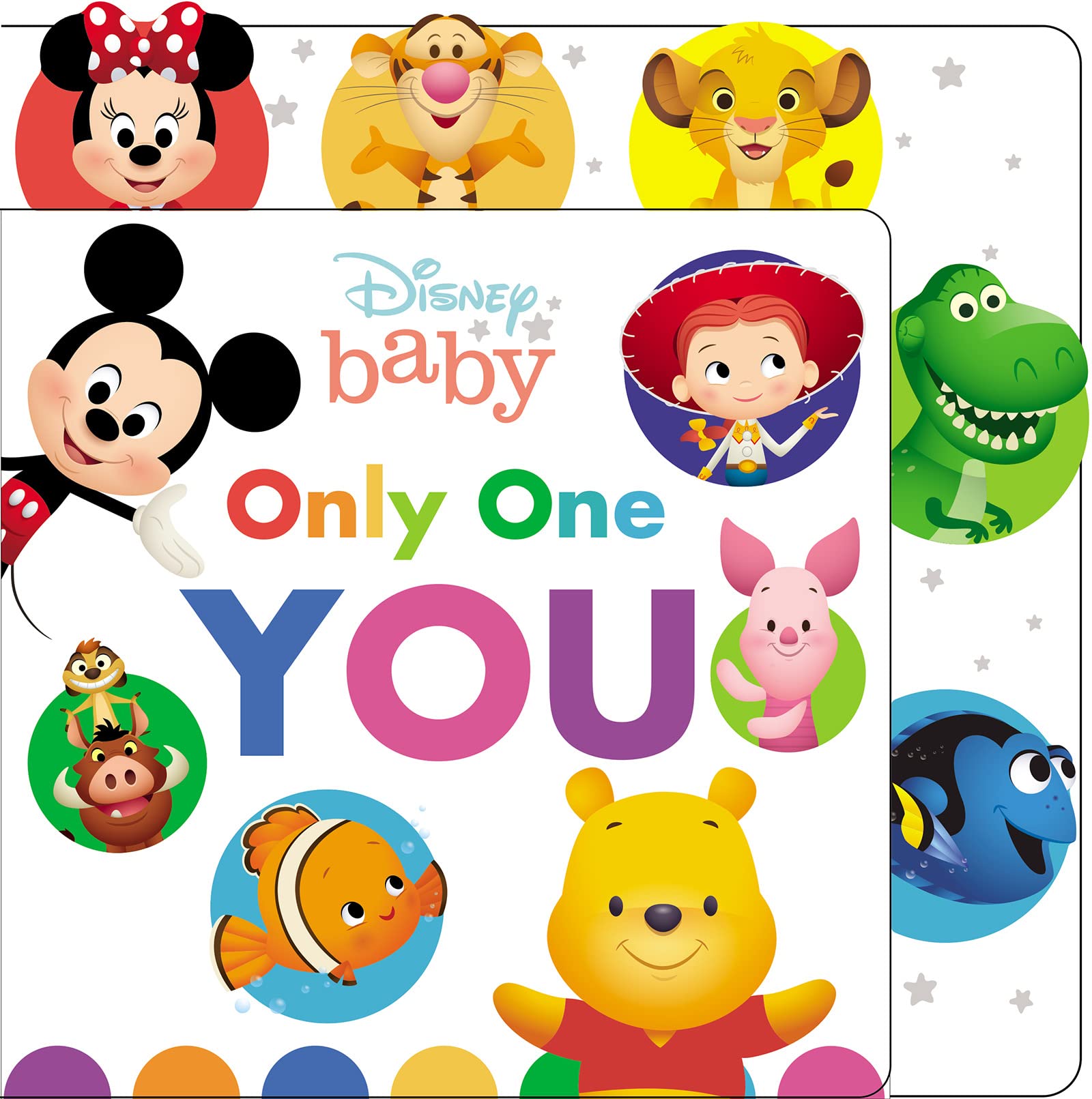 Disney Baby: Only One You (Board Books With Cloth Tabs),New