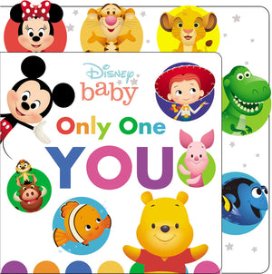 Disney Baby: Only One You (Board Books With Cloth Tabs),New