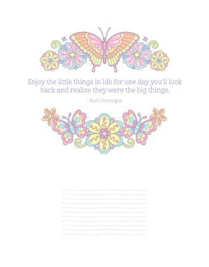 Live for Today Coloring Book (Coloring is Fun) (Design Originals) 32 Inspiring Quotes & BeginnerFriendly Creative Art Activitie,Used