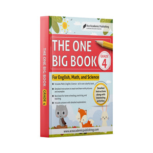 The One Big Book  Grade 4: For English, Math and Science,Used