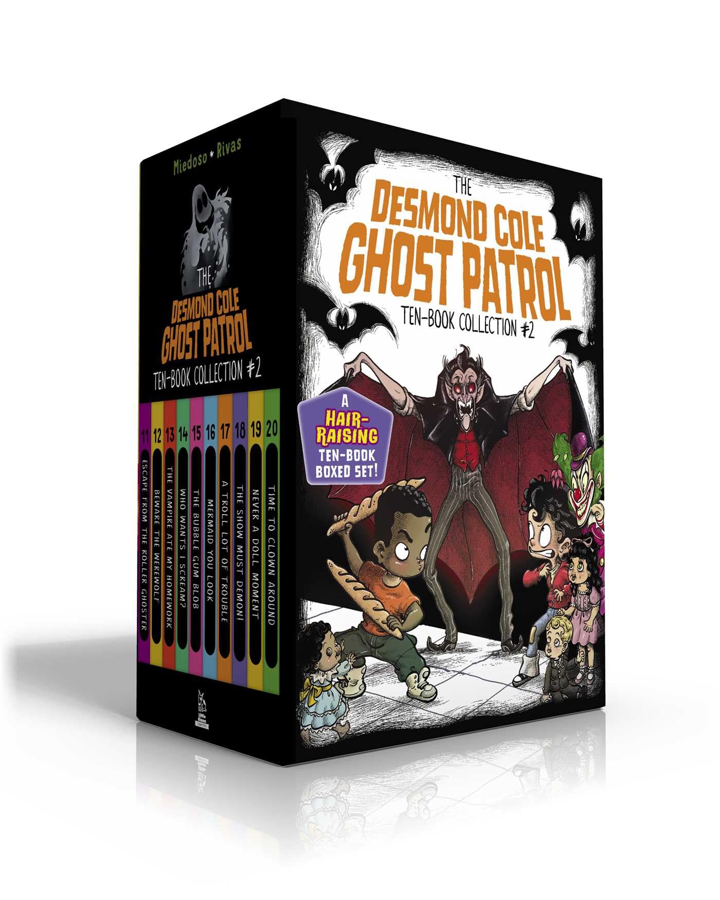 The Desmond Cole Ghost Patrol TenBook Collection #2 (Boxed Set): Escape from the Roller Ghoster; Beware the Werewolf; The Vampi,New