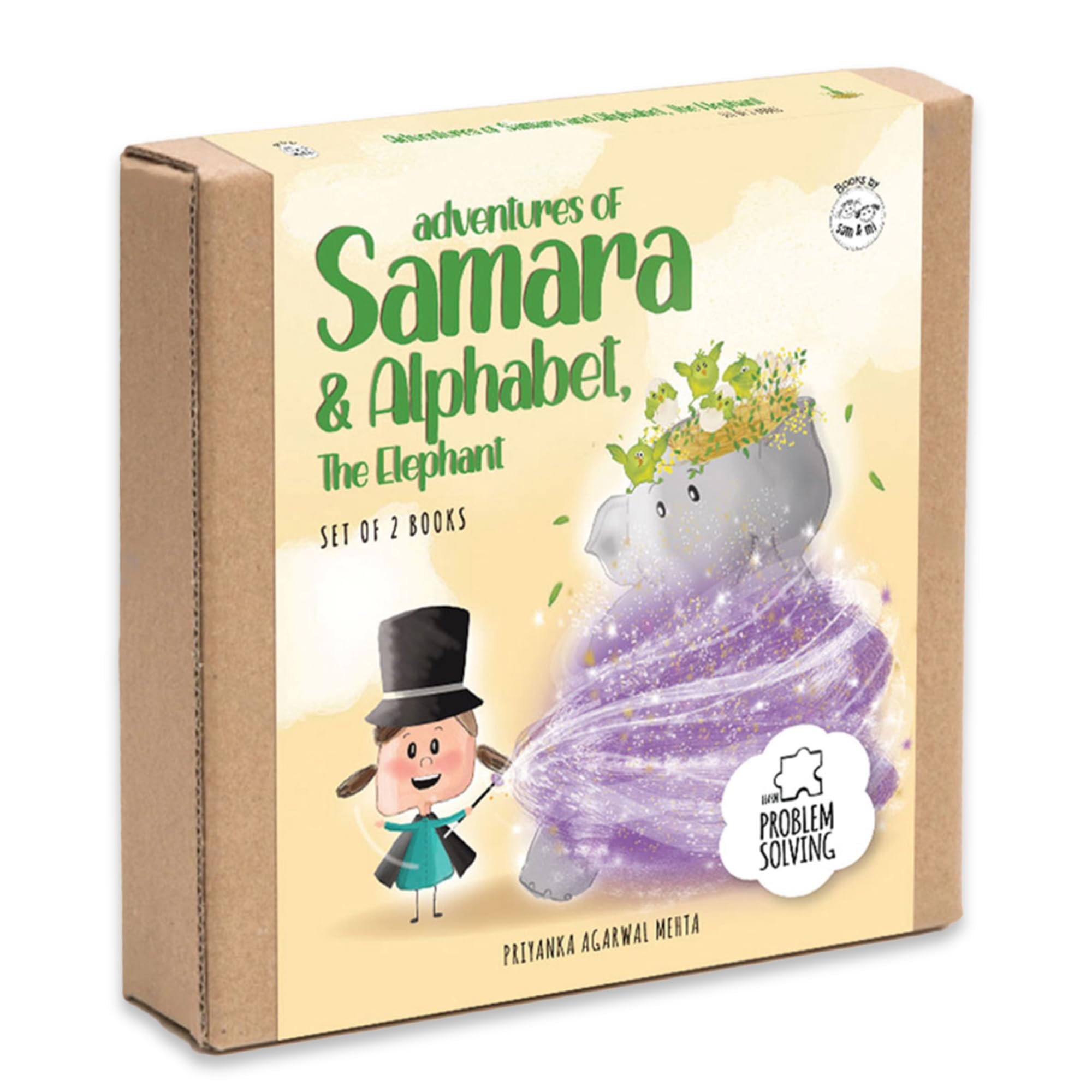 Adventures Of Samara And Alphabet Series By Sam & Mi: Story Books For Kids | Empathy, Problem-Solving, Storytelling, Imagination | Return Gift For Children, Boys & Girls (Ages 38)
