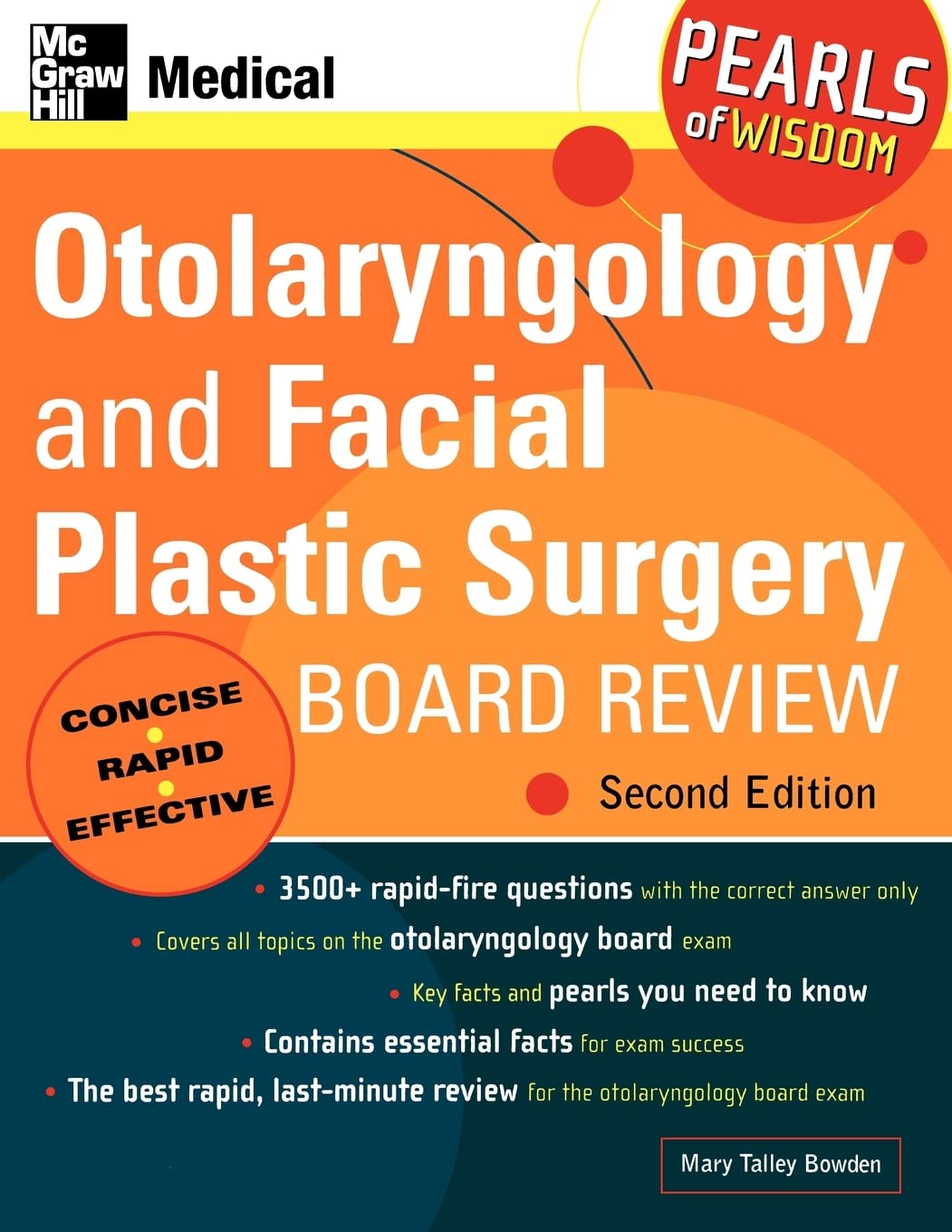 Otolaryngology And Facial Plastic Surgery Board Review: Pearls Of Wisdom, Second Edition