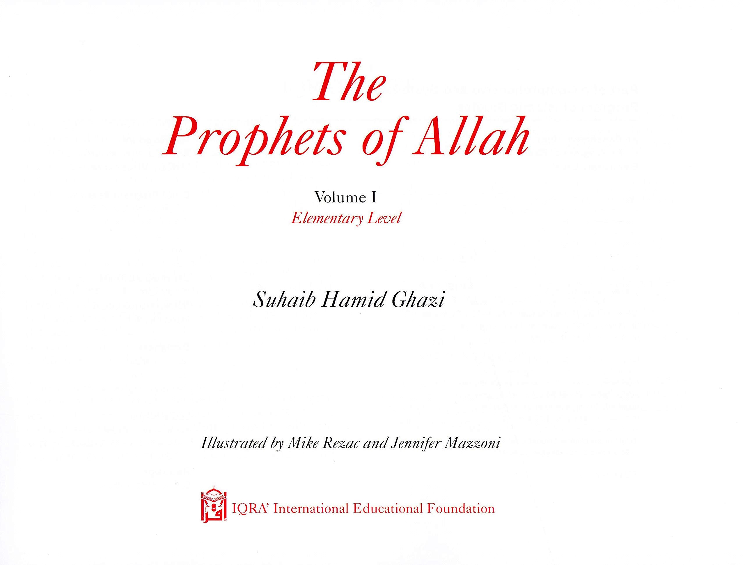 The prophets of Allah,Used