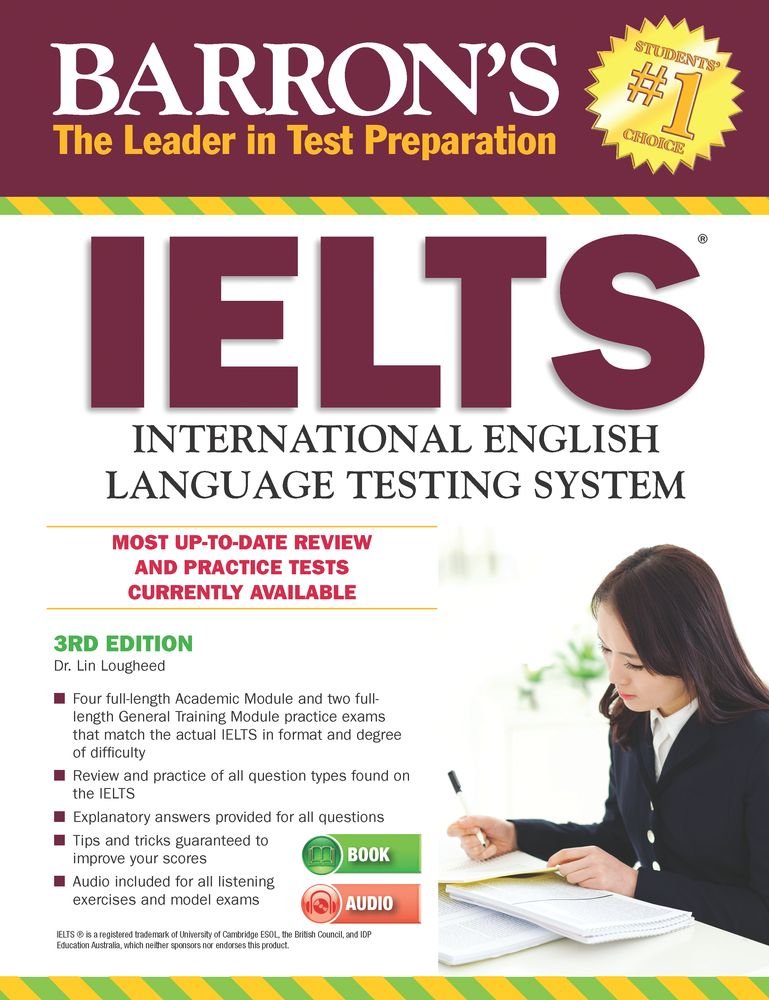 Barron's IELTS with Audio CDs,New