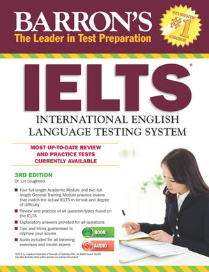 Barron's IELTS with Audio CDs,Used