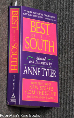 Best of the South: From Ten Years of New Stories from the South,Used