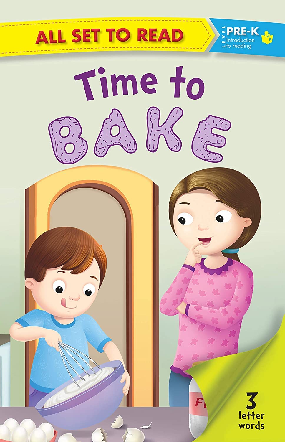 All Set To Read- Level Pre-K- Time To Bake- Readers
