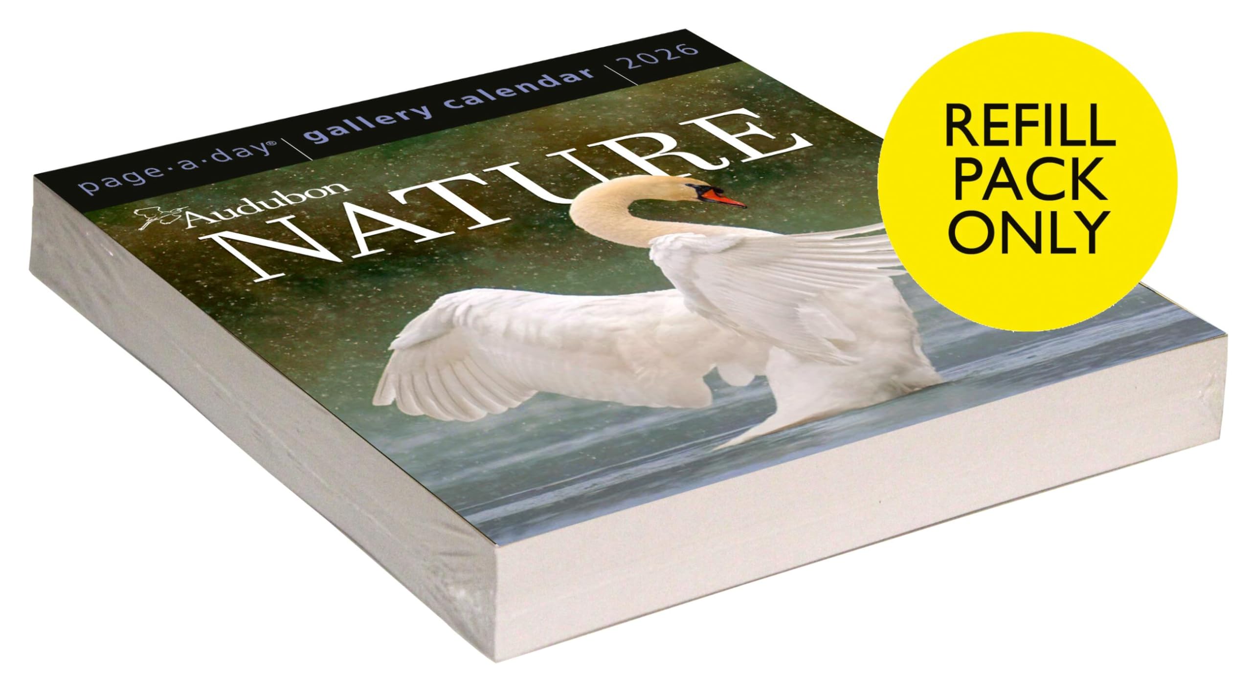 Audubon Nature PageADay Gallery Calendar Refill Pack 2026