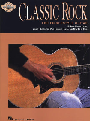 Classic Rock For Fingerstyle Guitar,Used