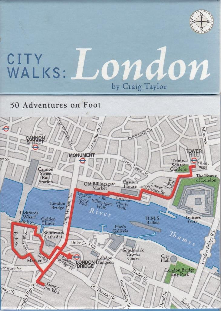 City Walks: London: 50 Adventures on Foot,Used