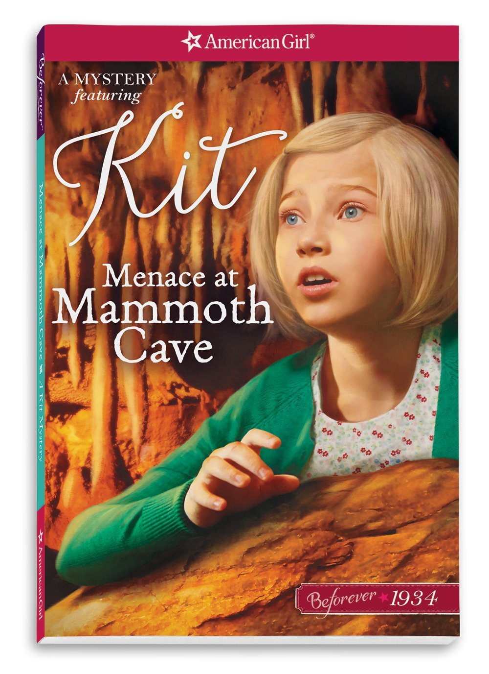 Menace at Mammoth Cave: A Kit Mystery (American Girl Beforever 1934: Kit Mystery),Used