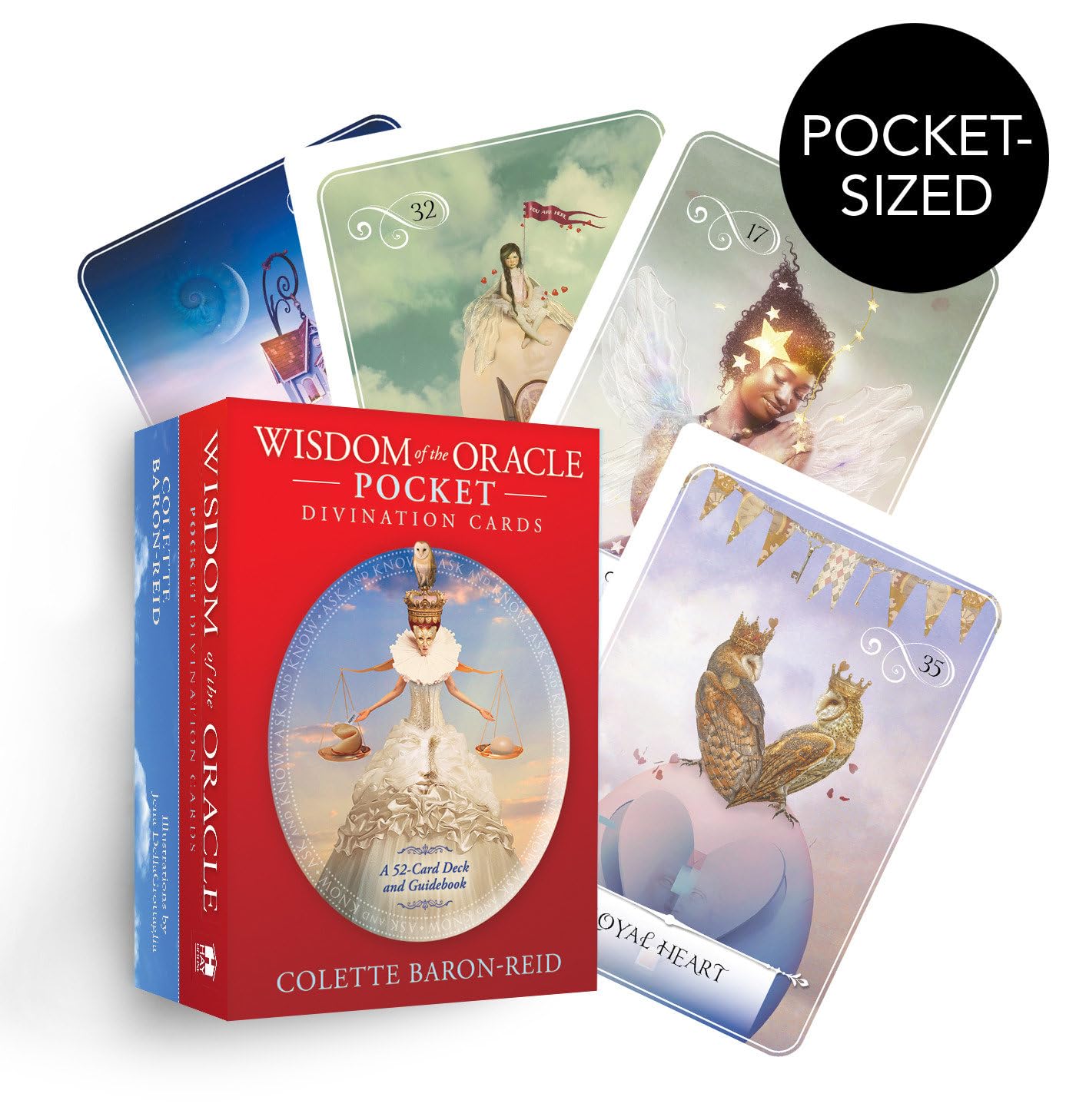 Wisdom Of The Oracle Pocket Divination Cards: A 52Card Oracle Deck For Love, Happiness, Spiritual Growth, And Living Your Purpo,New