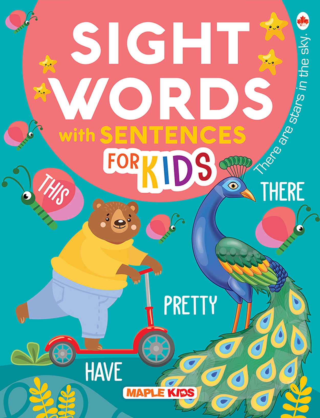 Sight Words And Sentences Book For Kids - Sight Words For Children - Early Learning - Book For Toddlers, Nursery, Pre School Children - Age 3 To 10 Years