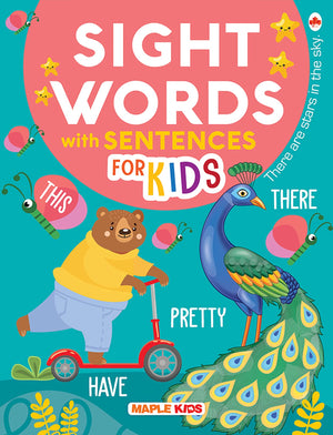 Sight Words And Sentences Book For Kids - Sight Words For Children - Early Learning - Book For Toddlers, Nursery, Pre School Children - Age 3 To 10 Years