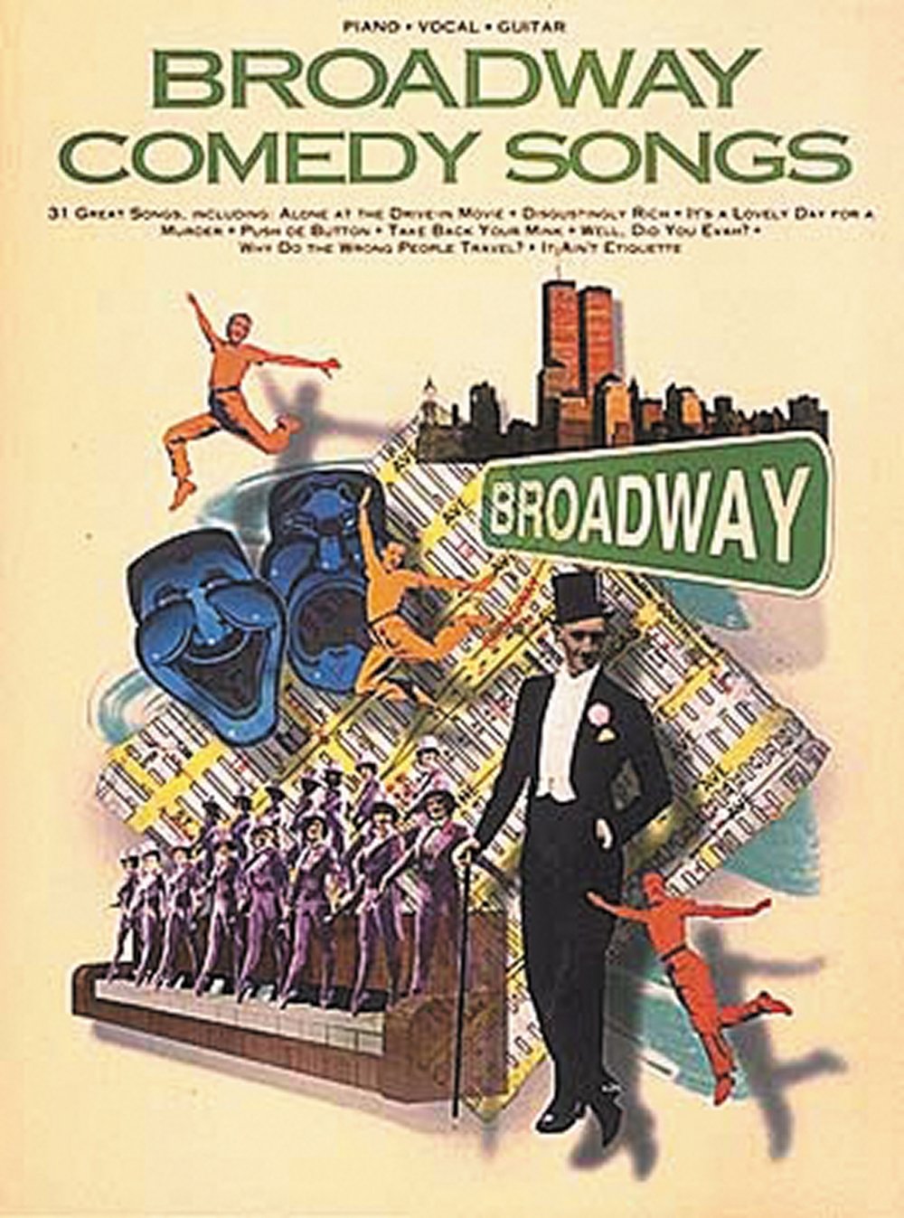 Broadway Comedy Songs Piano, Vocal and Guitar Chords,Used