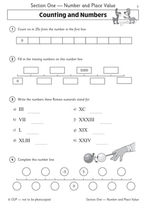 KS2 Maths Workout  Year 4 (CGP KS2 Maths),Used