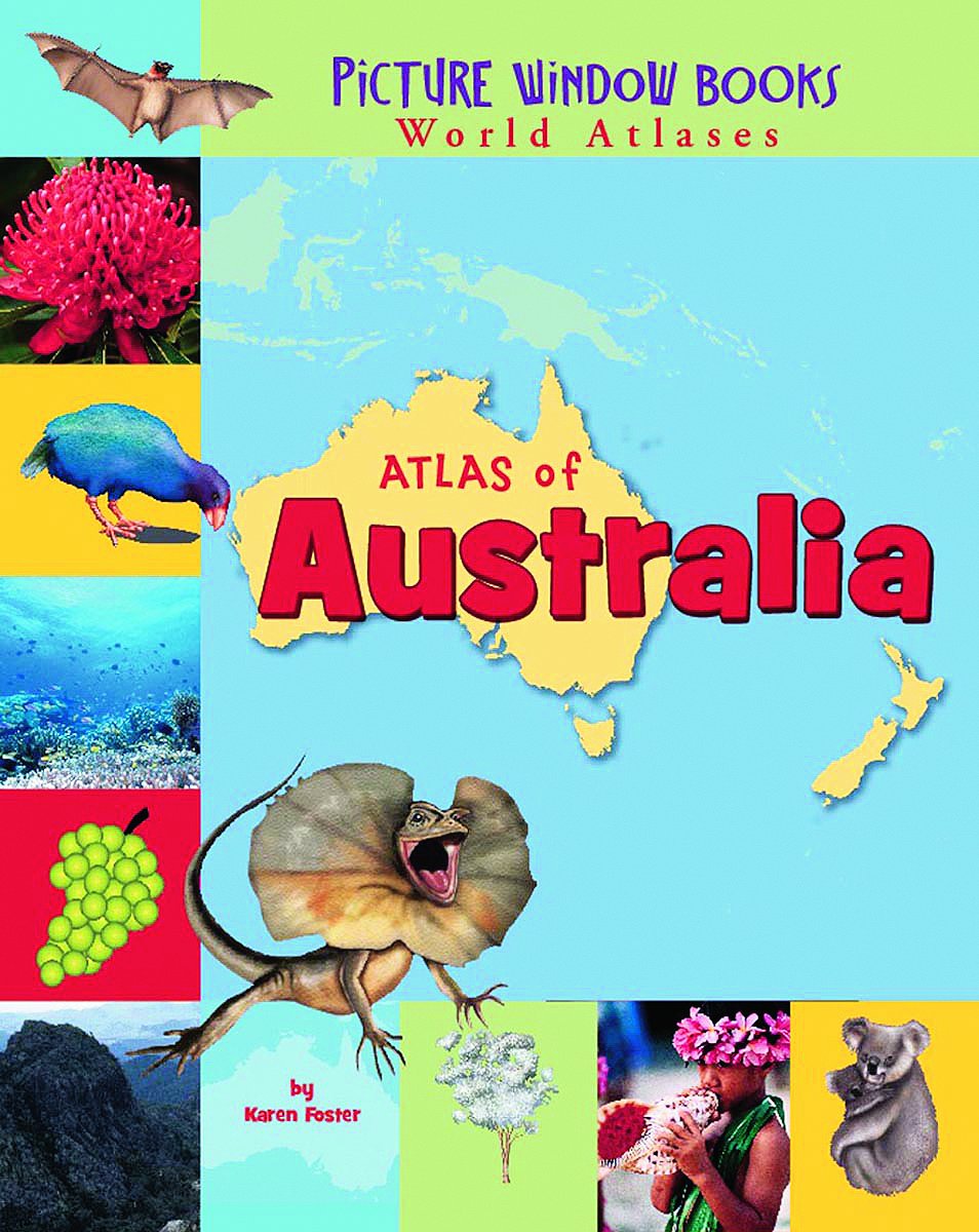 Atlas of Australia (Picture Window Books World Atlases),Used