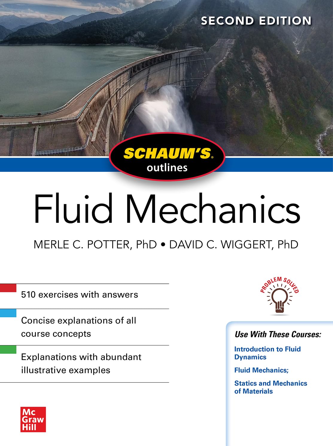 Schaum's Outline of Fluid Mechanics, Second Edition (Schaum's Outlines),Used