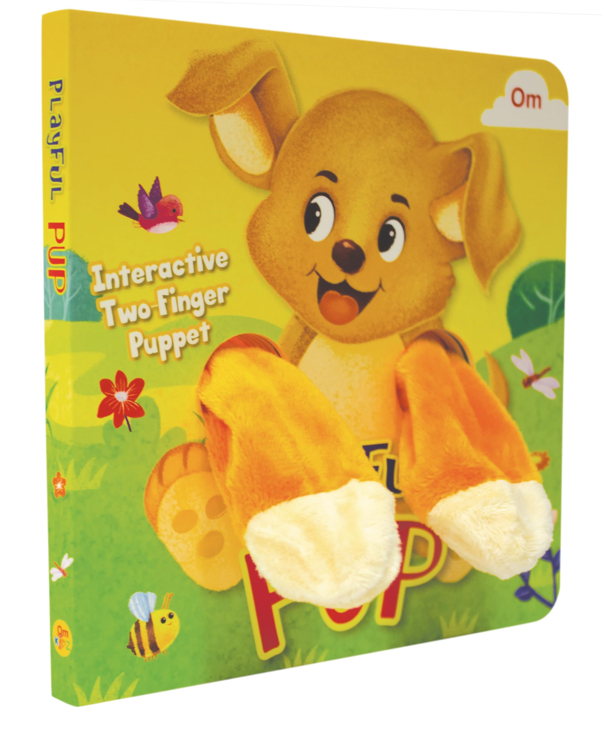 Playful Pup Finger Puppet Book For Children: Animal Finger Puppet Board Book For Babies | Fun Interactive Playful Pup Toy Book | Touch And- Play Story | Animal-Themed Picture Book For Kids
