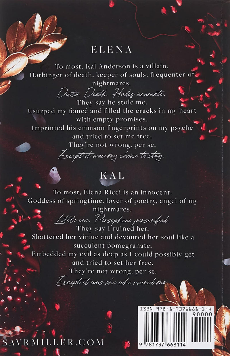 Promises and Pomegranates: A Dark Contemporary Romance (Monsters & Muses),New