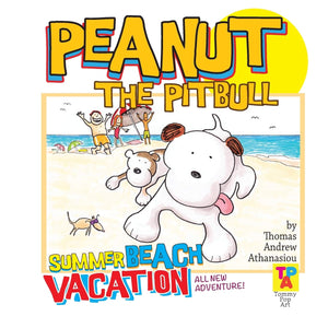 Peanut The Pitbull's Summer Beach Vacation,Used