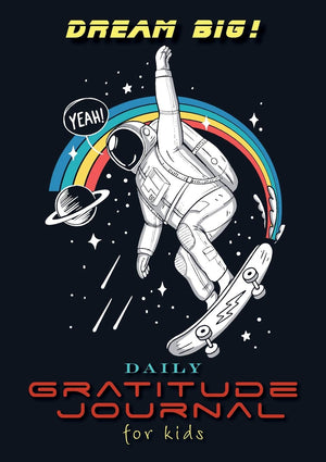 Dream Big! Daily Gratitude Journal for Kids (A5  5.8 x 8.3 inch),Used
