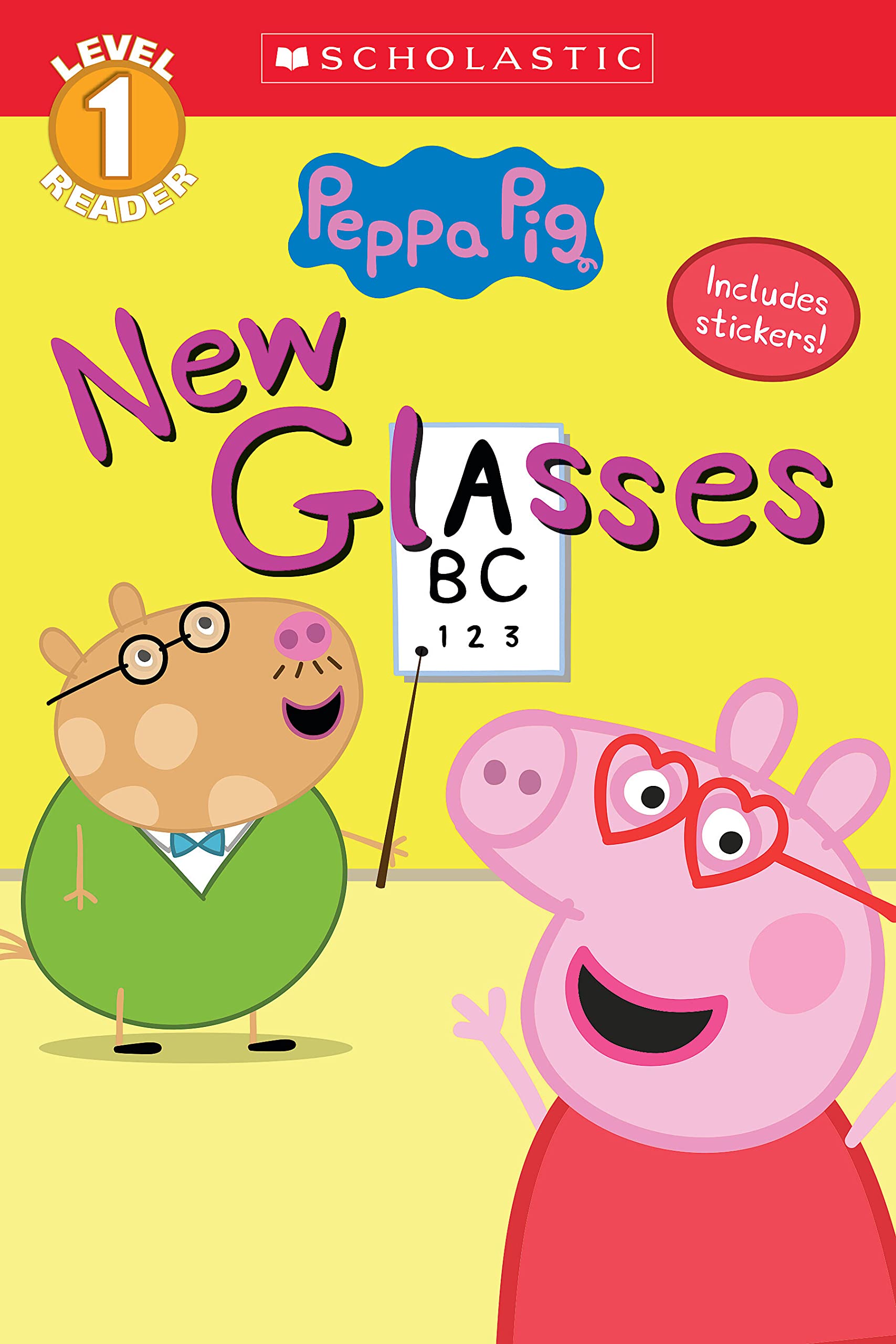 New Glasses (Peppa Pig: Level 1 Reader),Used