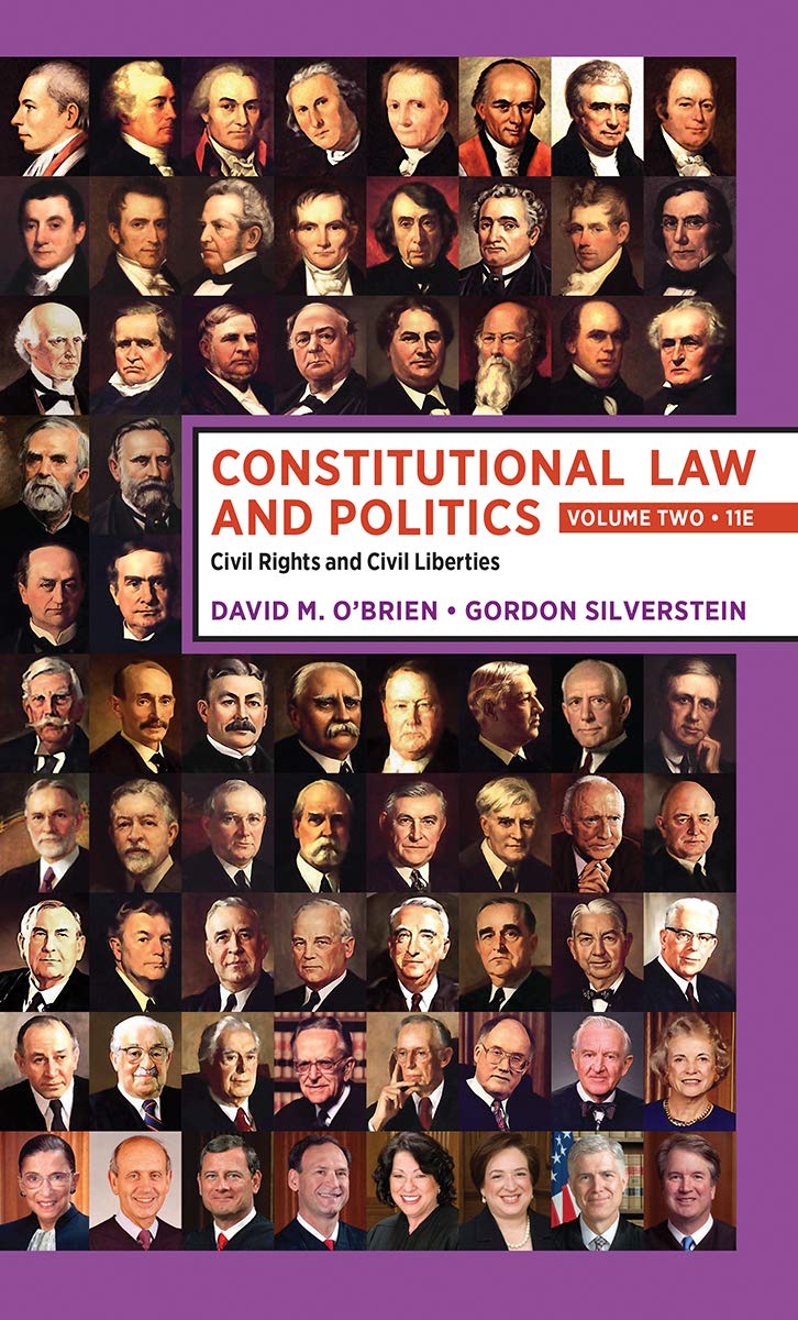Constitutional Law and Politics: Volume 2: Civil Rights and Civil Liberties,Used