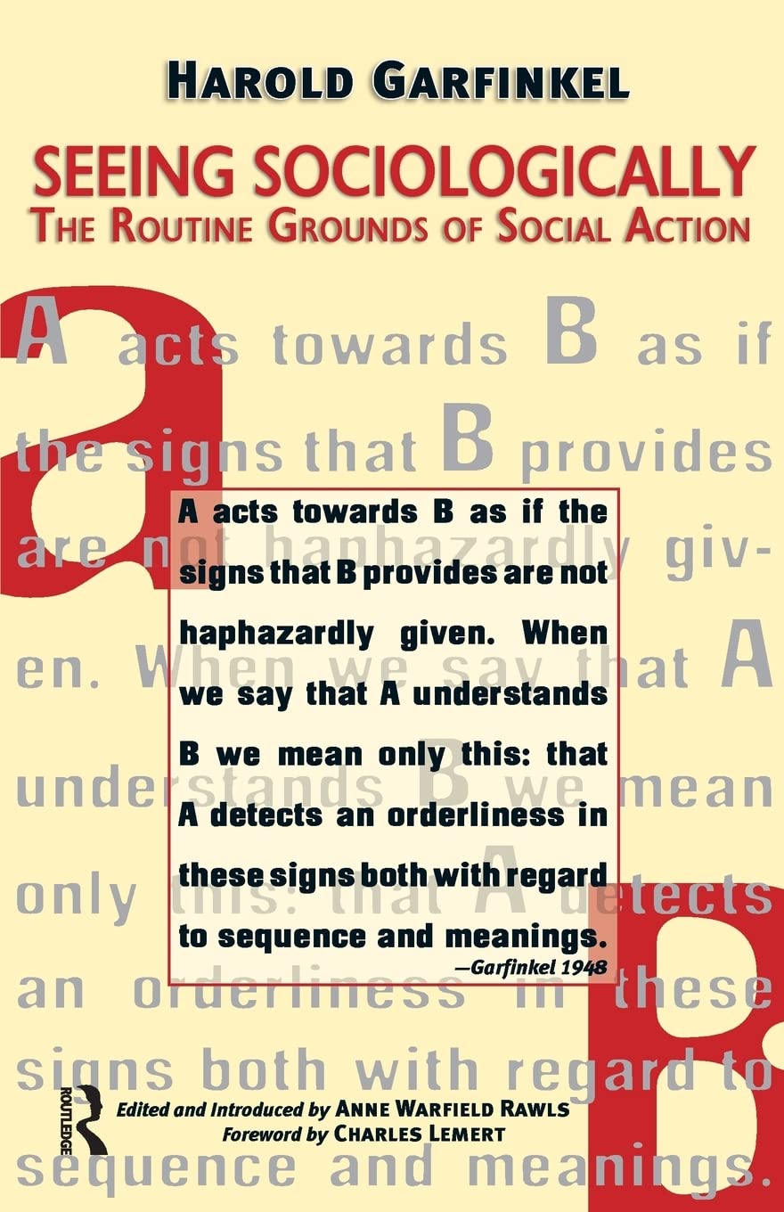 Seeing Sociologically (Great Barrington Books),Used