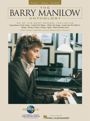 The Barry Manilow Anthology Piano, Vocal And Guitar Chords,Used