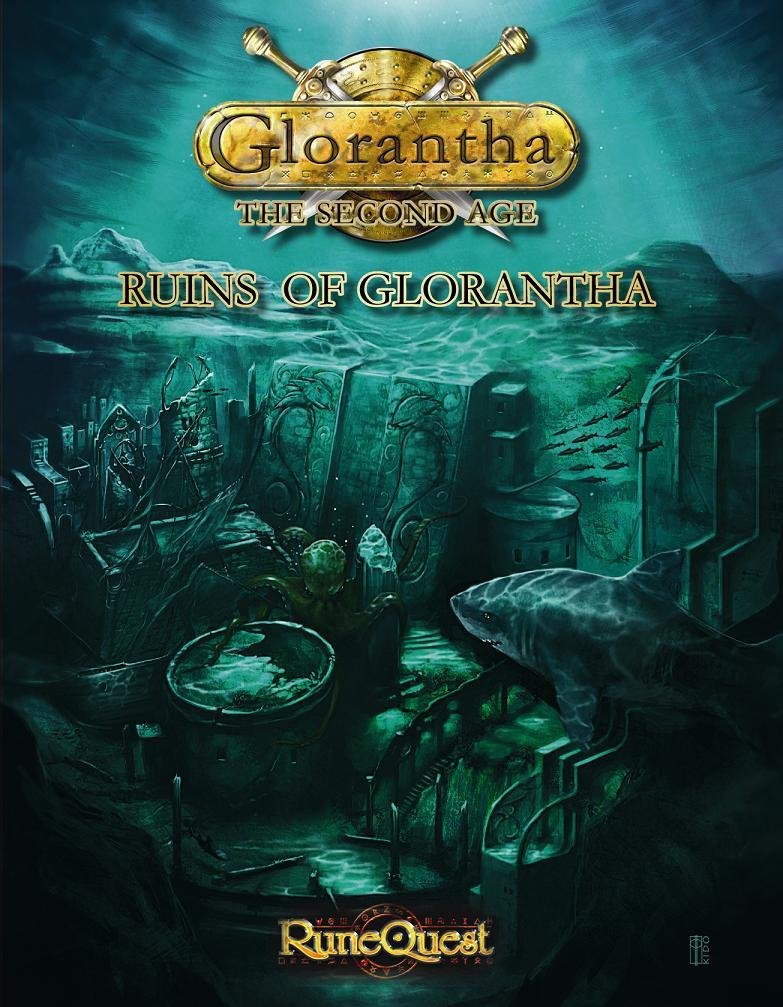Ruins of Glorantha (Rune Quest,),Used