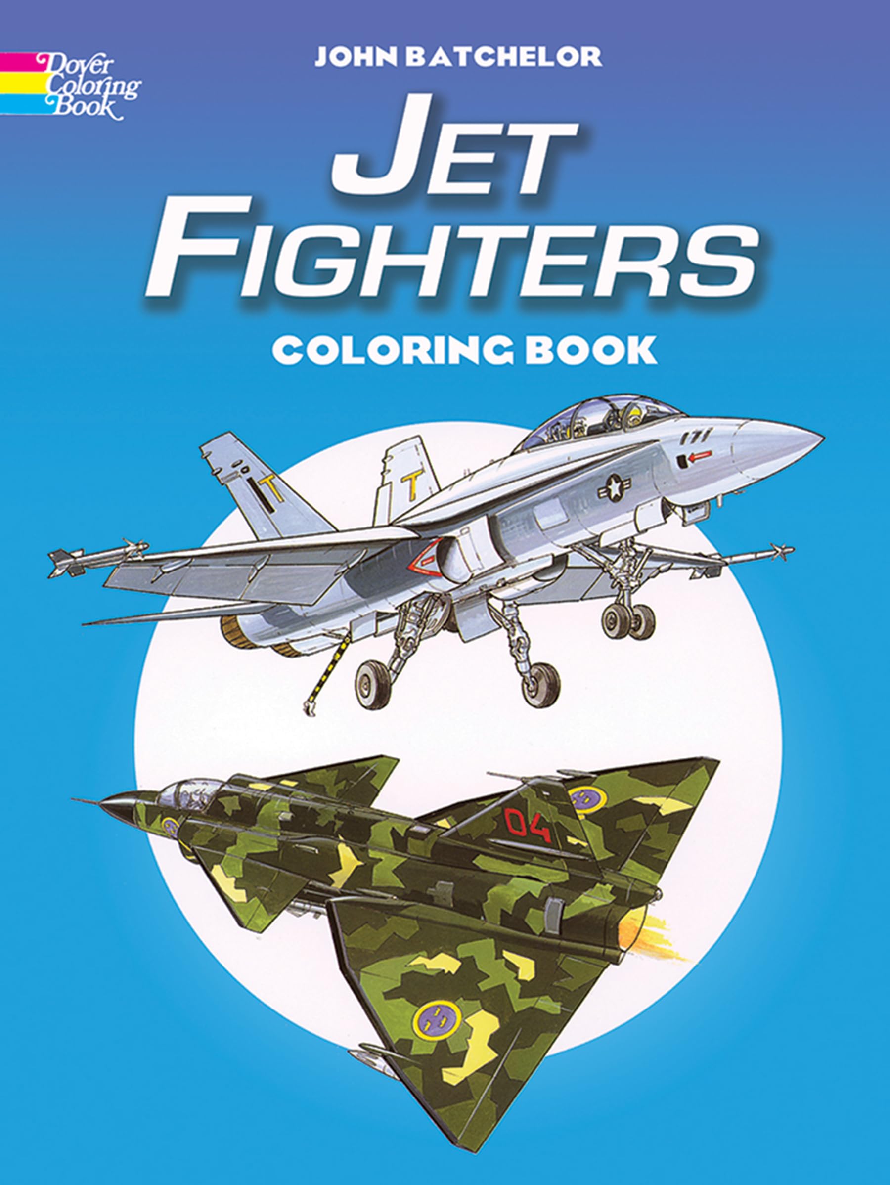Jet Fighters Coloring Book,Used