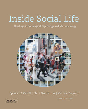 Inside Social Life: Readings In Sociological Psychology And Microsociology,New