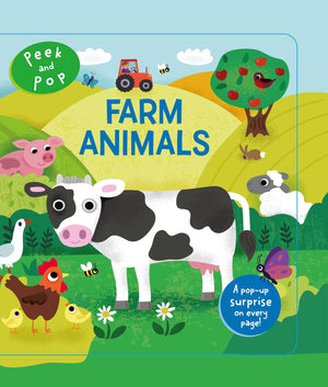 Peek And Pop: Farm Animals